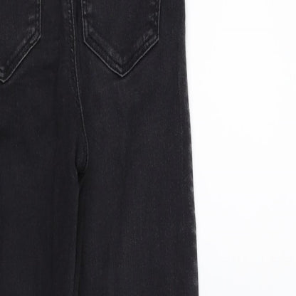 Topshop Womens Black  Denim Skinny Jeans Size 26 in L30 in