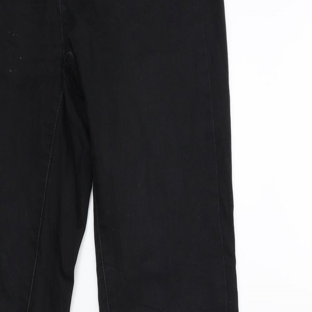 Womens UK Size S villa Regular Fit Skinny Black Jeans