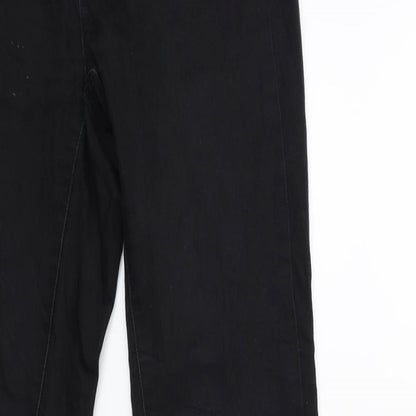Womens UK Size S villa Regular Fit Skinny Black Jeans