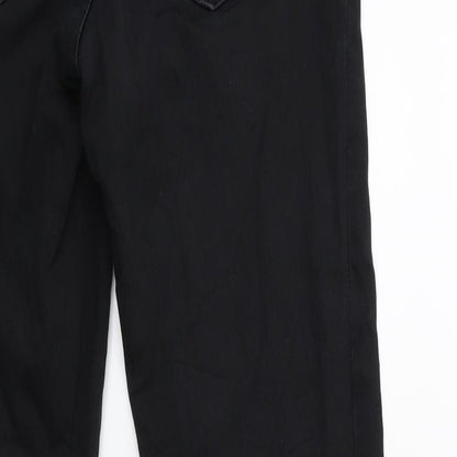 Womens UK Size S villa Regular Fit Skinny Black Jeans