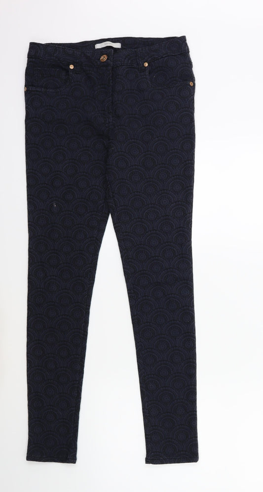 George Womens Blue   Trousers  Size 10 L29 in