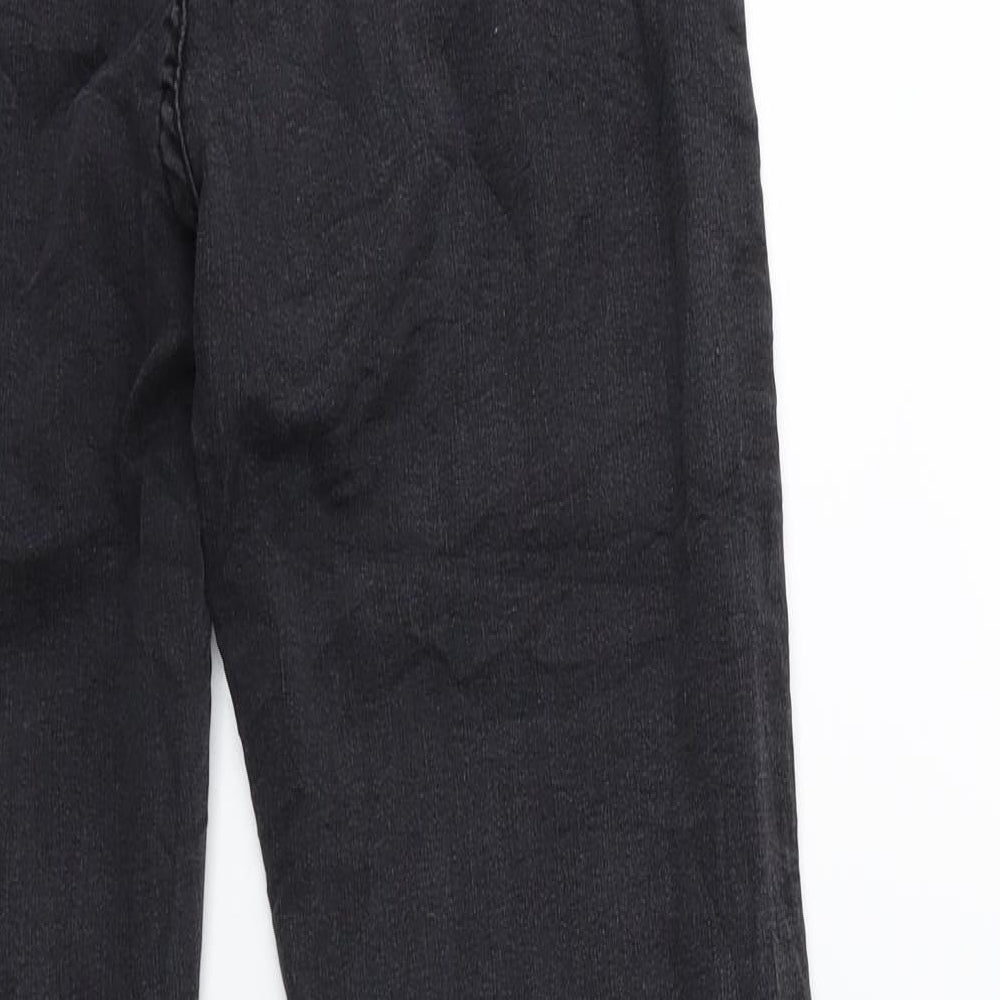 Womens UK Size 14 Preworn Regular Fit Skinny Grey Jeans
