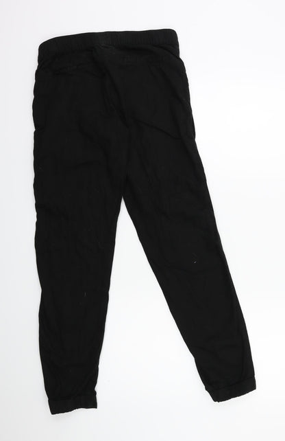 Womens UK Size 6 NEXT Regular Fit  Black Trousers