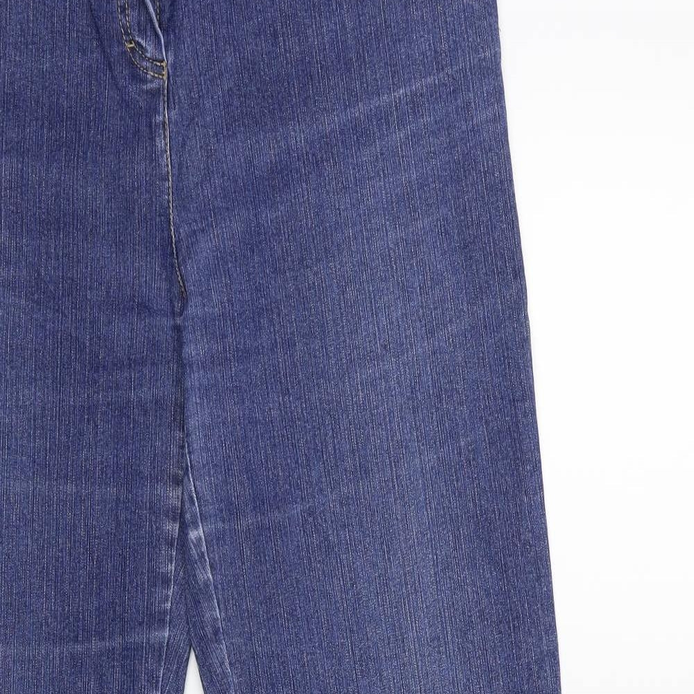 Your Sixth Sense Womens Blue  Denim Skinny Jeans Size 14 L30 in