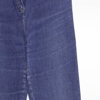 Your Sixth Sense Womens Blue  Denim Skinny Jeans Size 14 L30 in