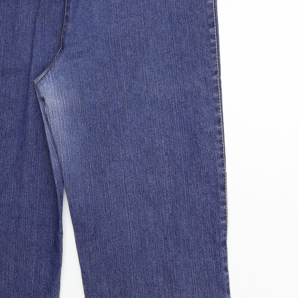 Your Sixth Sense Womens Blue  Denim Skinny Jeans Size 14 L30 in
