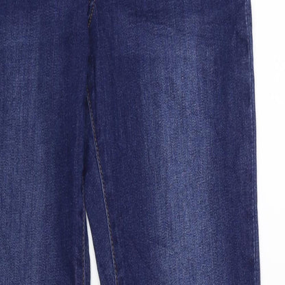 Womens UK Size 26 in Preworn Regular Fit Skinny Blue Jeans