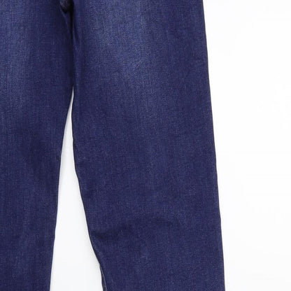 Womens UK Size 26 in Preworn Regular Fit Skinny Blue Jeans