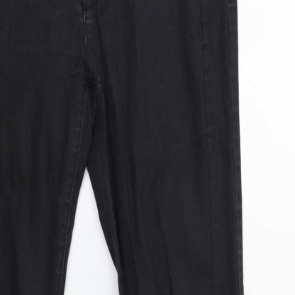 Only Womens Black  Denim Skinny Jeans Size L L31 in