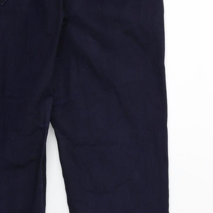Zero Womens Blue  Denim Straight Jeans Size 6 L29 in