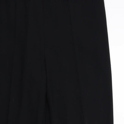 Womens UK Size 12 Marks and Spencer Regular Fit  Black Trousers