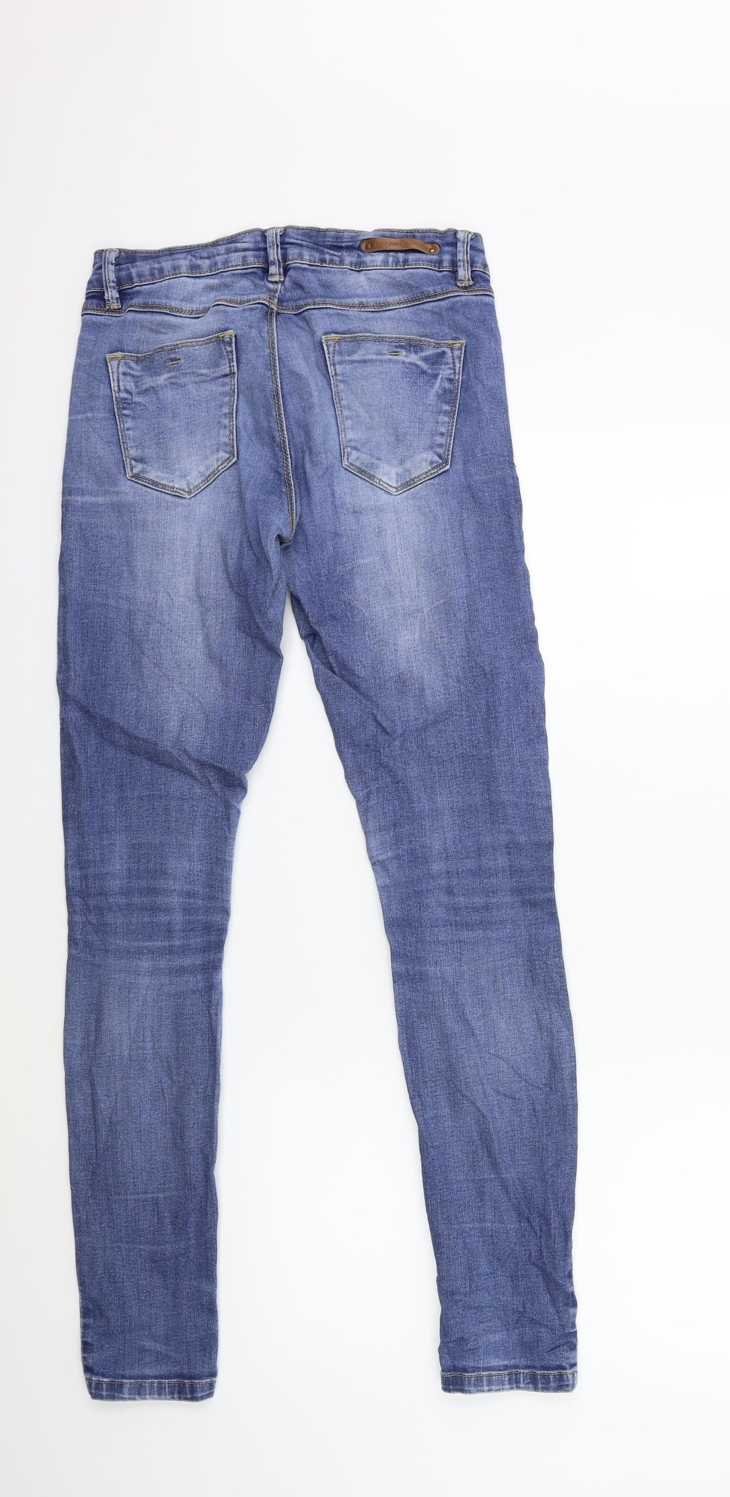 house original Womens Blue  Denim Skinny Jeans Size 8 L30 in