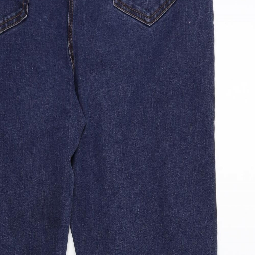 M&Co Womens Blue  Denim Skinny Jeans Size 36 in L27 in