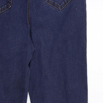 M&Co Womens Blue  Denim Skinny Jeans Size 36 in L27 in