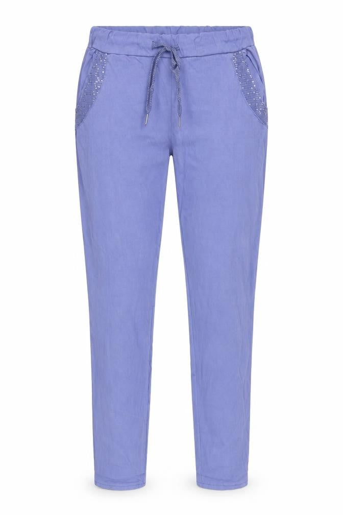 Womens UK Size 30 in Preworn Regular Fit  Blue Trousers