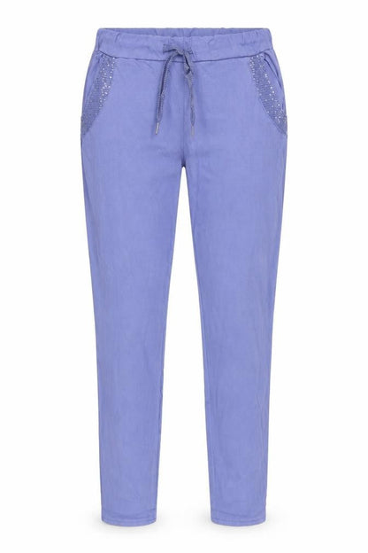 Womens UK Size 30 in Preworn Regular Fit  Blue Trousers