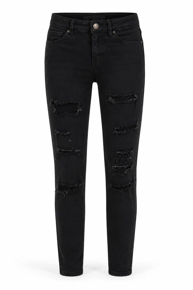 Womens UK Size 26 in Topshop Regular Fit Skinny Black Jeans