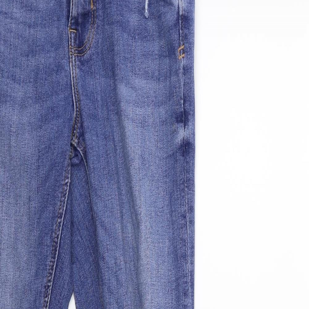 Denim & Co. Womens Blue  Denim Skinny Jeans Size 8 L28 in