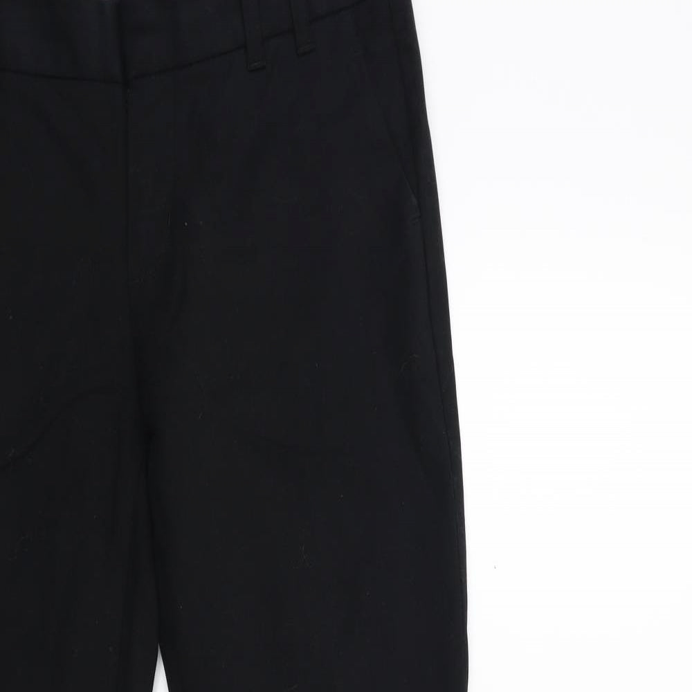 Womens UK Size 30 in Gap Regular Fit  Black Trousers