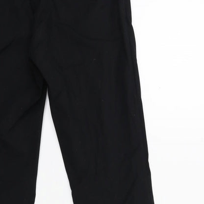 Womens UK Size 30 in Gap Regular Fit  Black Trousers
