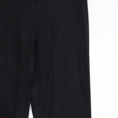 Womens UK Size 30 in H&M Regular Fit Skinny Black Jeans