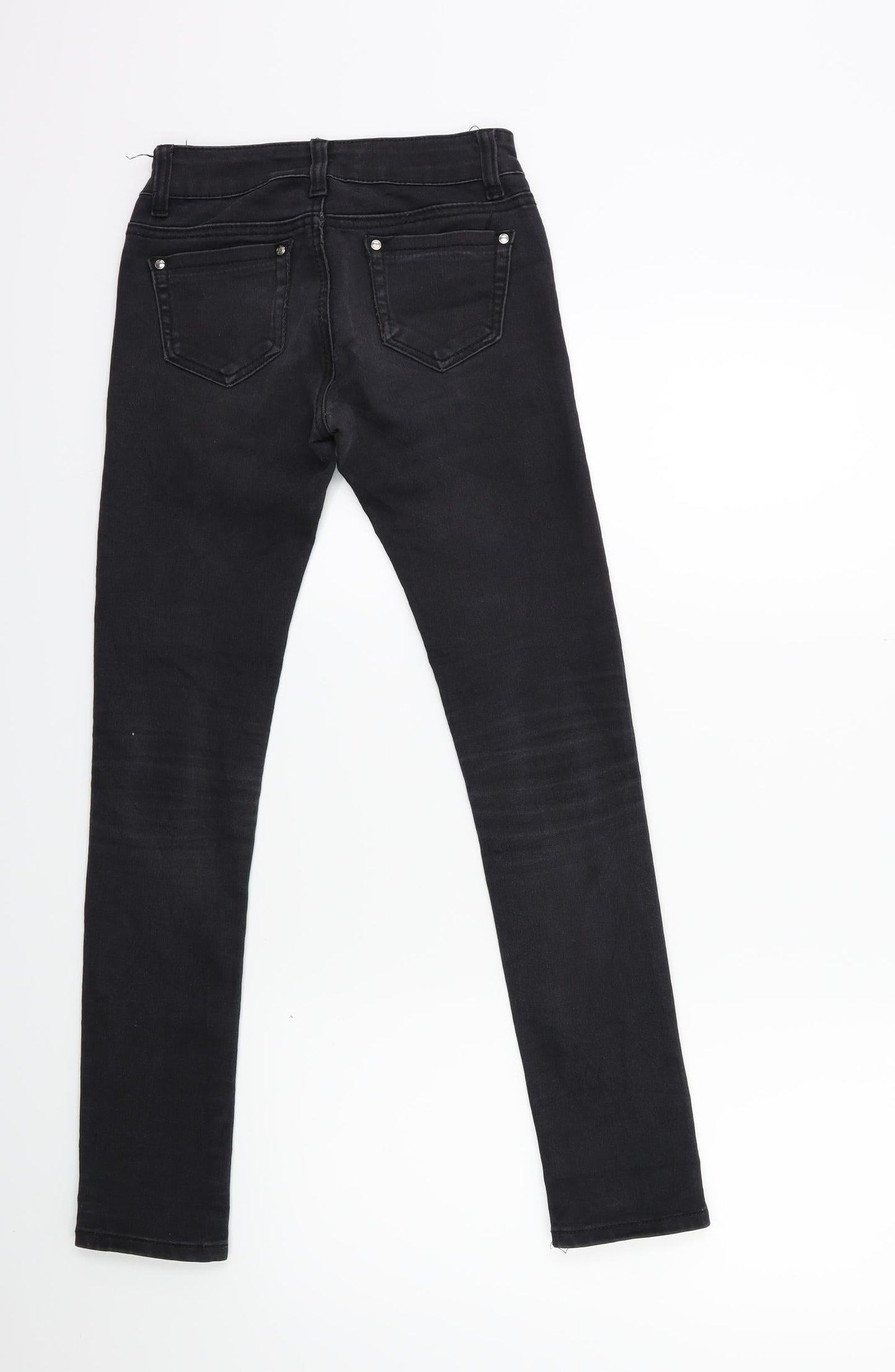 TYK Womens Black  Denim Skinny Jeans Size 23 in L27 in