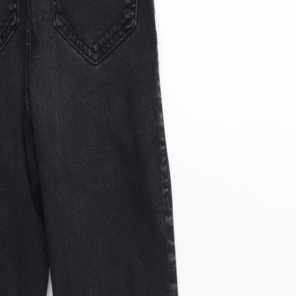 Topshop Womens Black  Denim Skinny Jeans Size 26 in L30 in