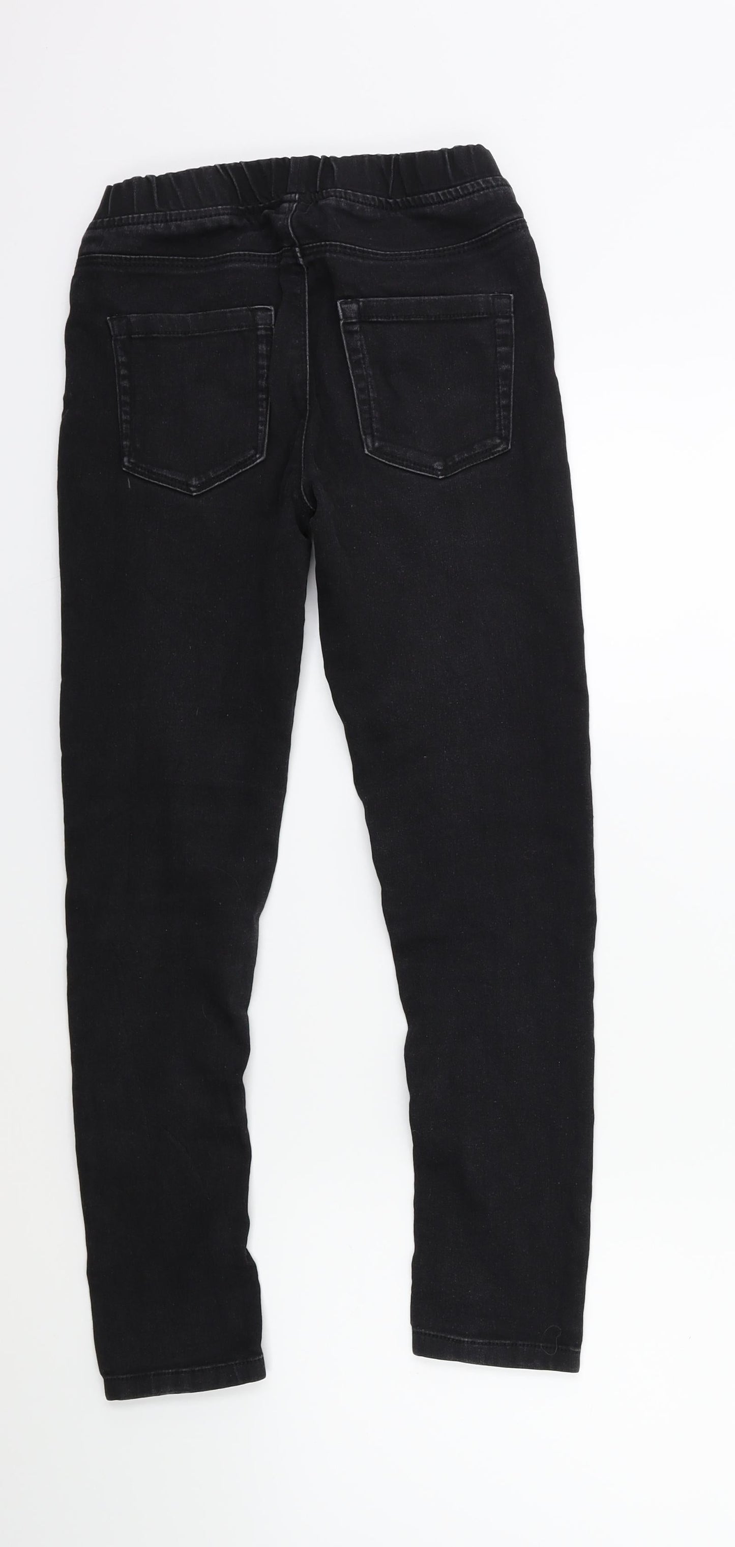 VRS JEANS Girls Black  Denim Skinny Jeans Size 9-10 Years