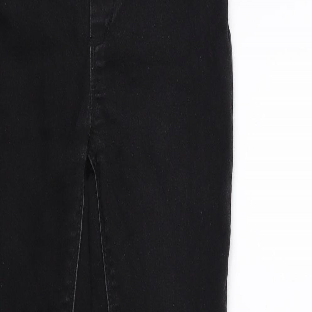 VRS JEANS Girls Black  Denim Skinny Jeans Size 9-10 Years