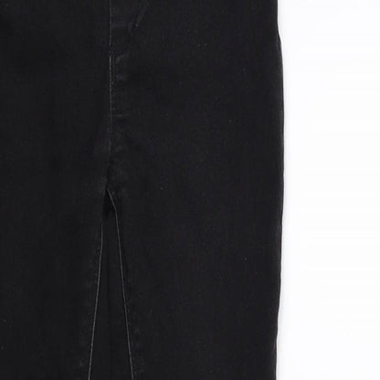 VRS JEANS Girls Black  Denim Skinny Jeans Size 9-10 Years