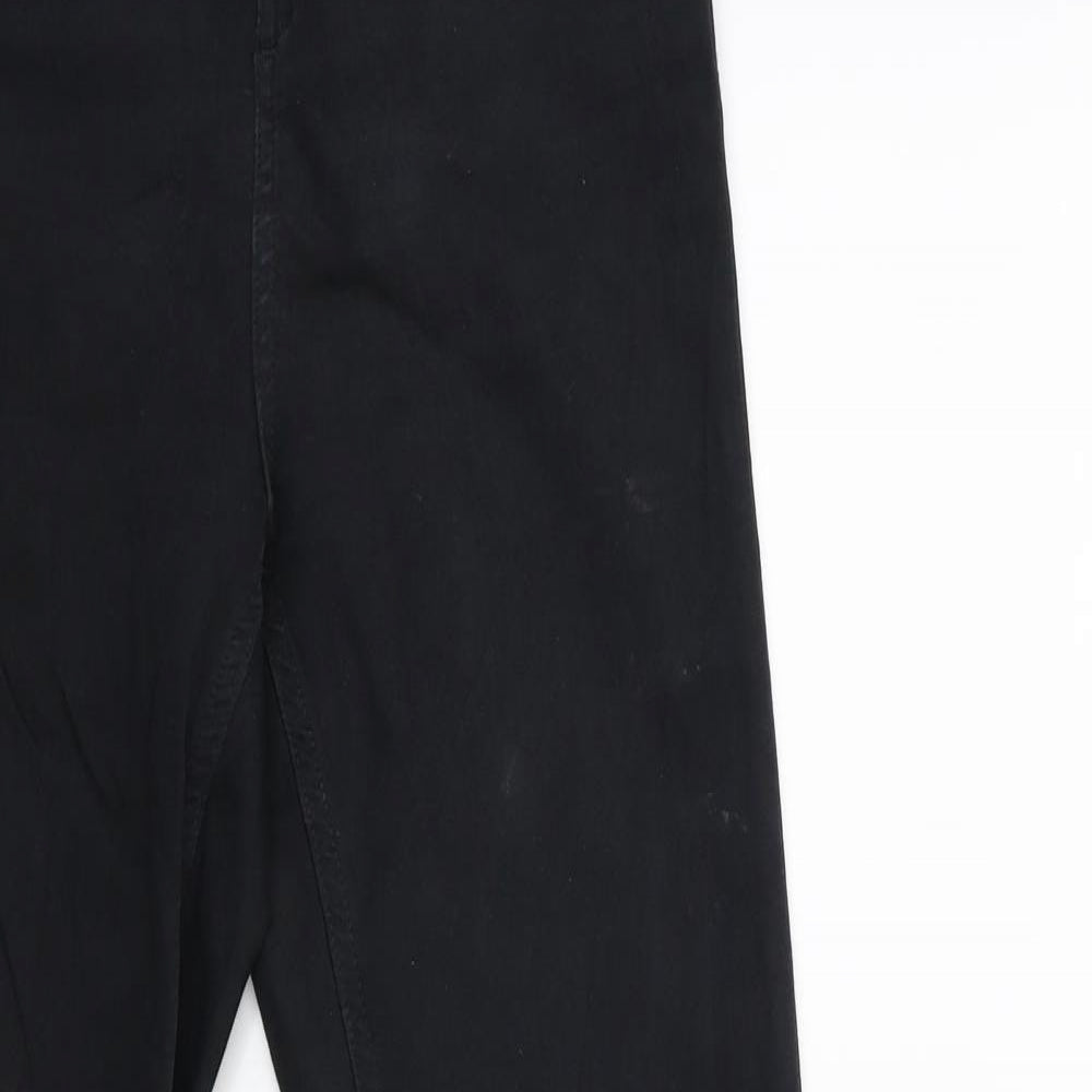 Topshop Womens Black  Denim Skinny Jeans Size 26 in L30 in