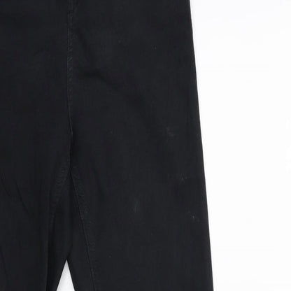 Topshop Womens Black  Denim Skinny Jeans Size 26 in L30 in