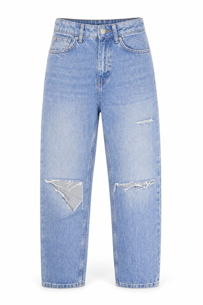 Womens UK Size 6 Denim & Co. Regular Fit Mom Blue Jeans