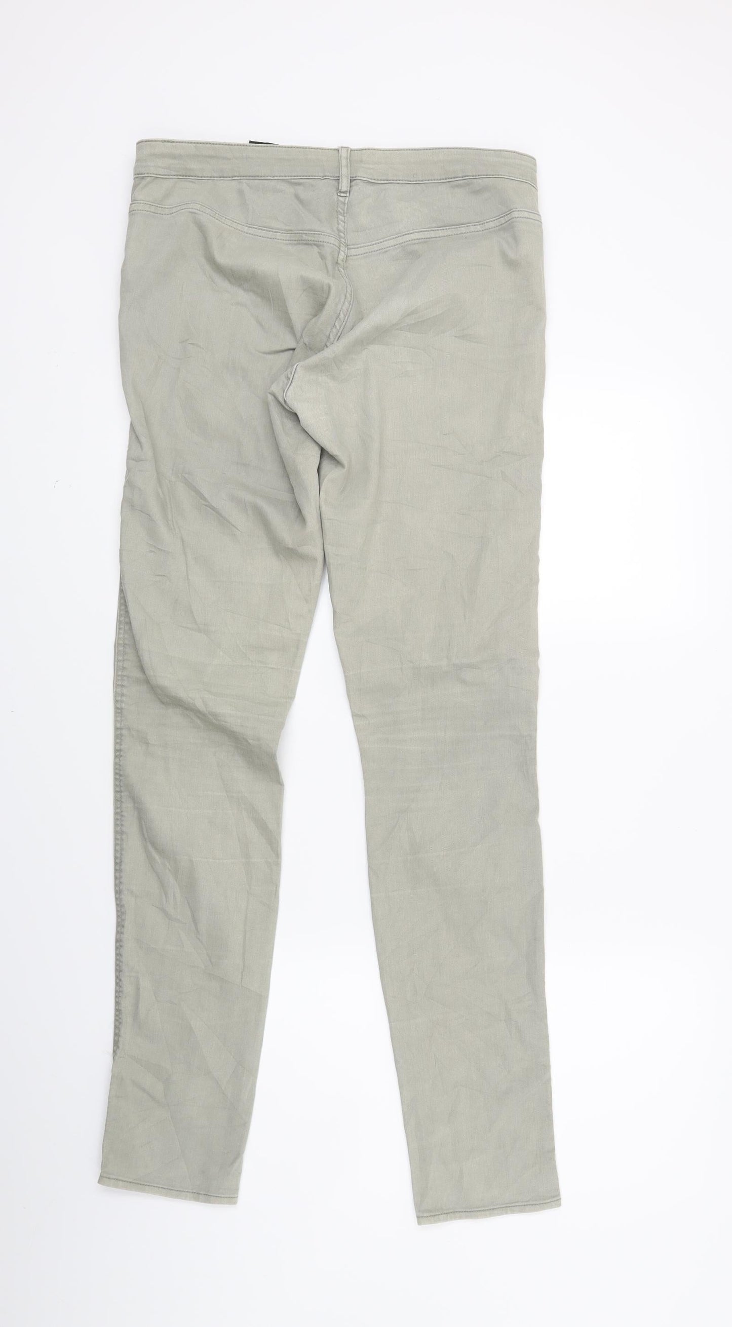 Womens UK Size 12 Divided Regular Fit Jegging Green Jeans