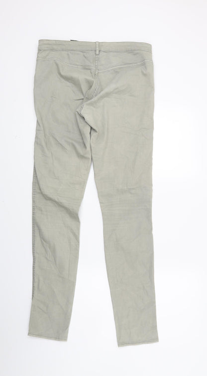 Womens UK Size 12 Divided Regular Fit Jegging Green Jeans