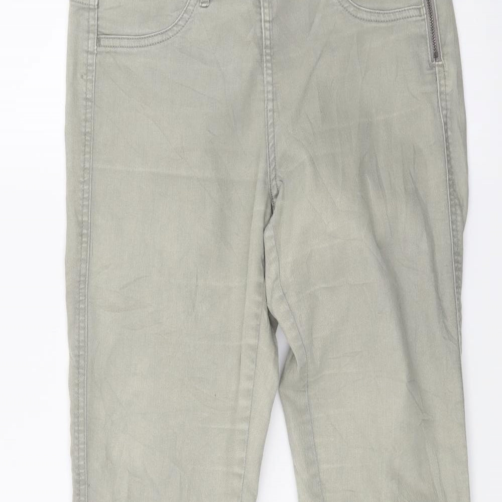 Womens UK Size 12 Divided Regular Fit Jegging Green Jeans