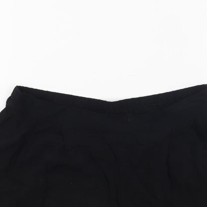 H&M Womens Black   Hot Pants Shorts Size 6