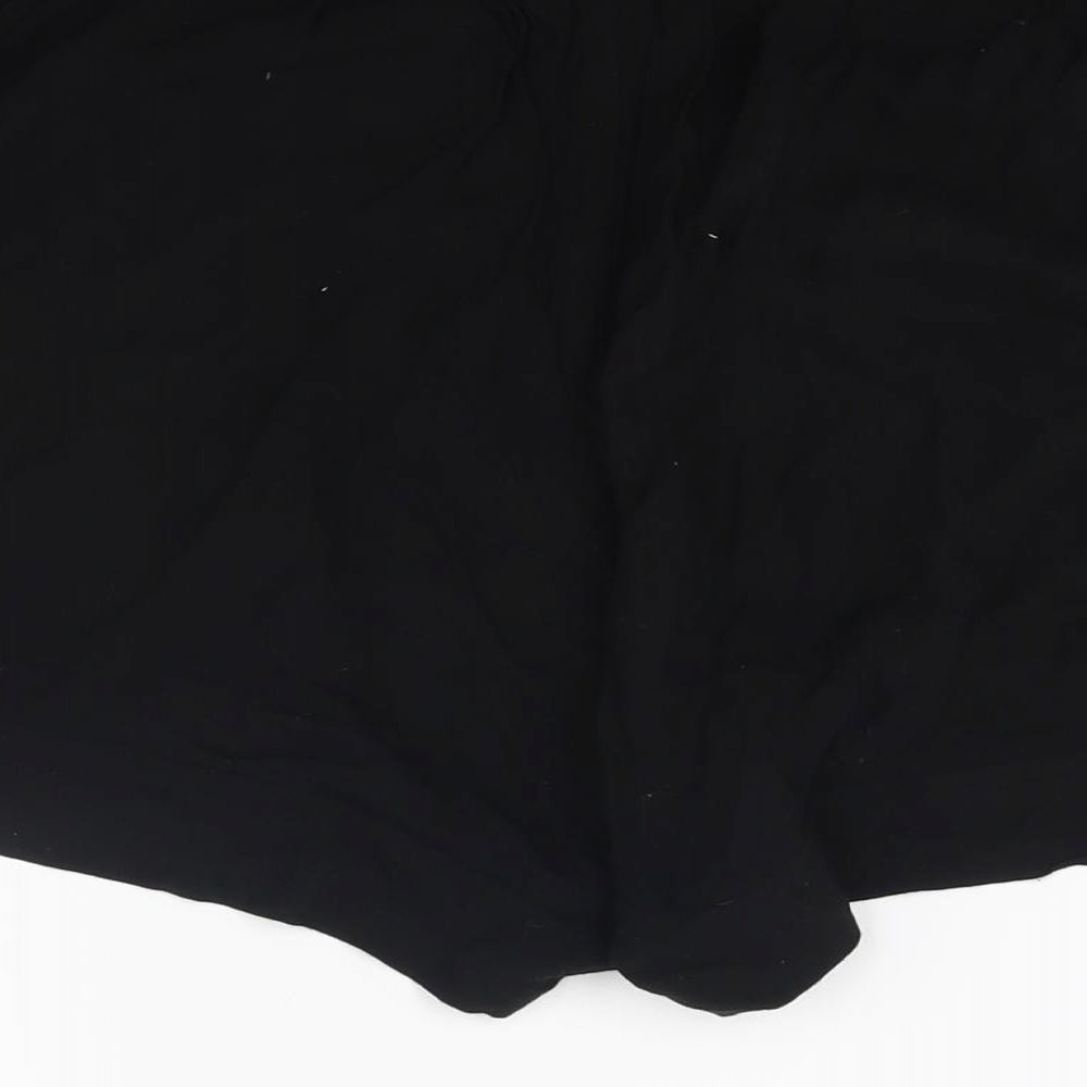 H&M Womens Black   Hot Pants Shorts Size 6