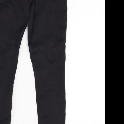 Topshop Womens Black  Denim Skinny Jeans Size 30 in L24 in