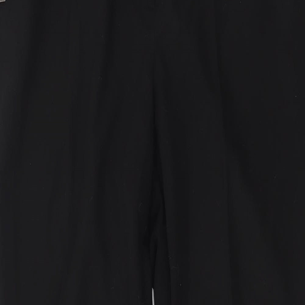George Womens Black   Trousers  Size 12 L25.5 in