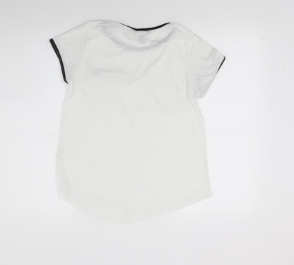 Atmosphere Womens White   Basic T-Shirt Size 8