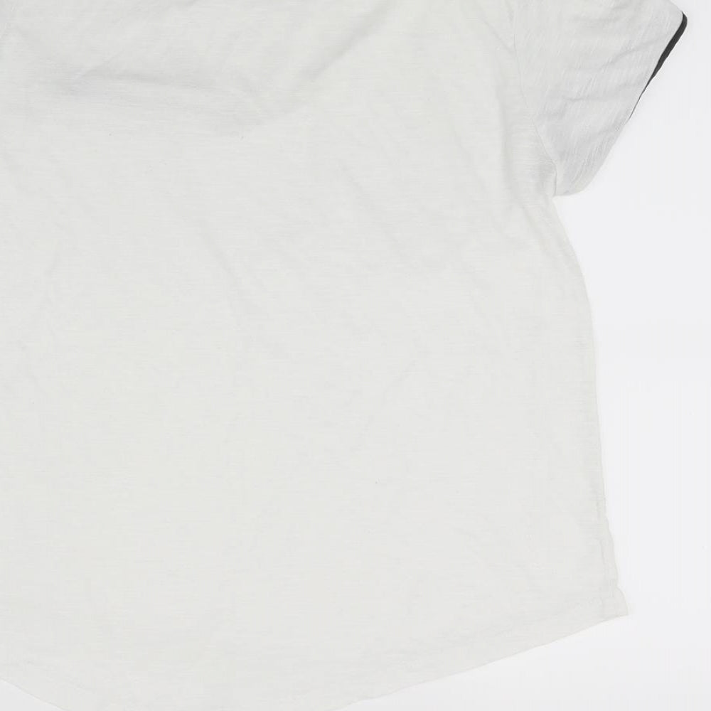 Atmosphere Womens White   Basic T-Shirt Size 8