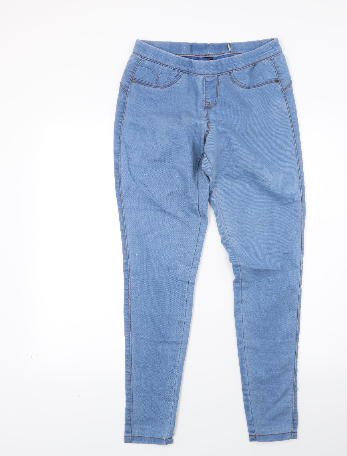 Primark Womens Blue  Denim Jegging Jeans Size 6 L27 in