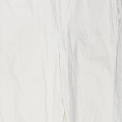 Mac Womens White  Denim Straight Jeans Size 32 in L32 in