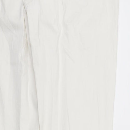 Mac Womens White  Denim Straight Jeans Size 32 in L32 in