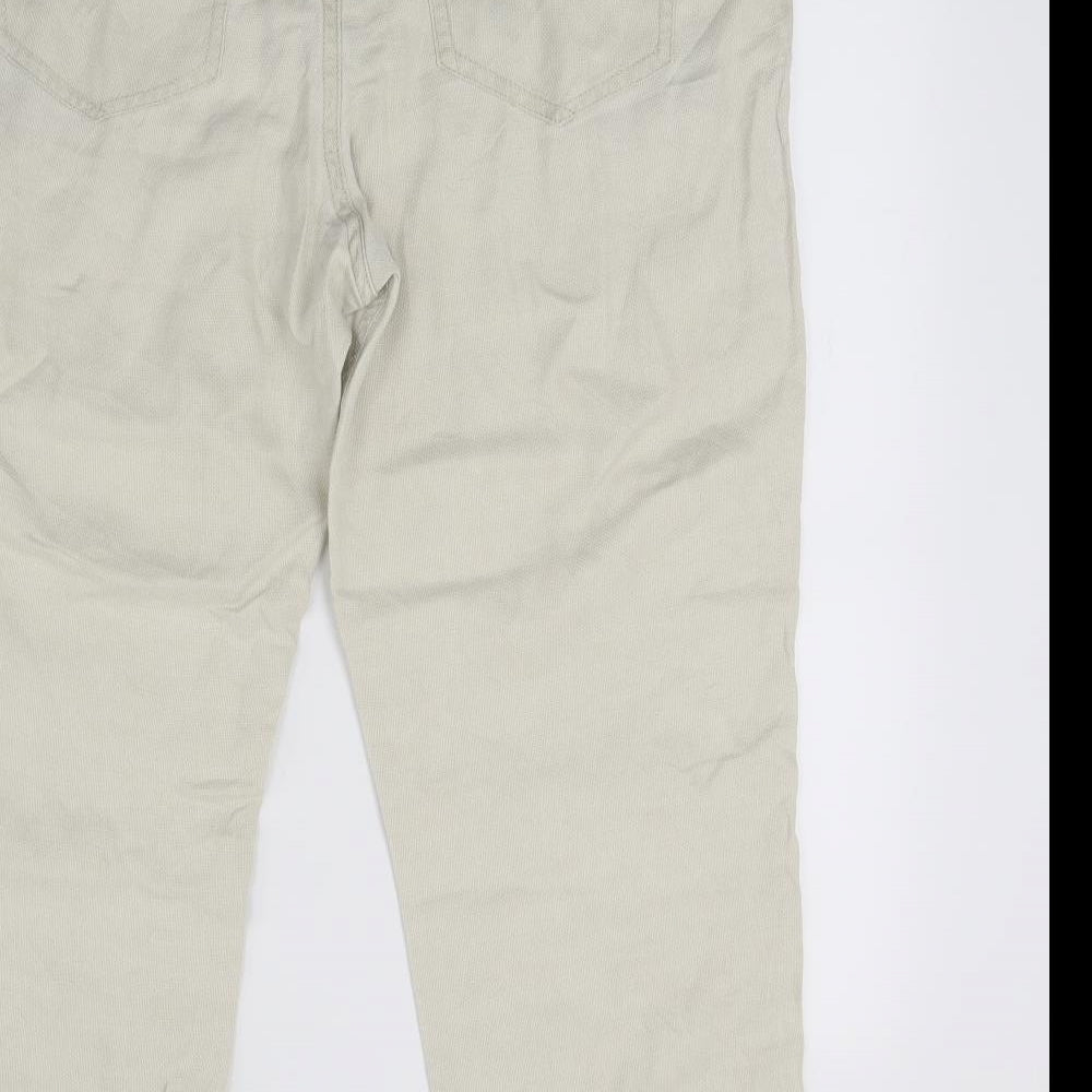 Drykorn Womens White  Denim Cropped Jeans Size 32 L21 in