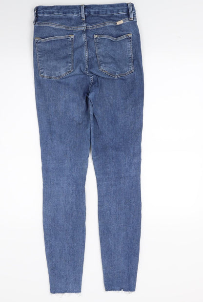 Topshop Womens Blue  Denim Skinny Jeans Size 28 L26 in