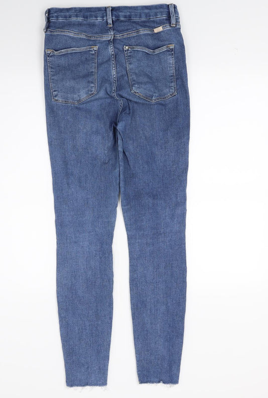 Topshop Womens Blue  Denim Skinny Jeans Size 28 L26 in