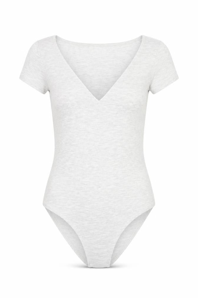 Womens UK Size 8 New Look One-Piece Grey Leotard