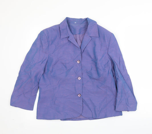 Womens UK Size 14 Debenhams Purple Jacket